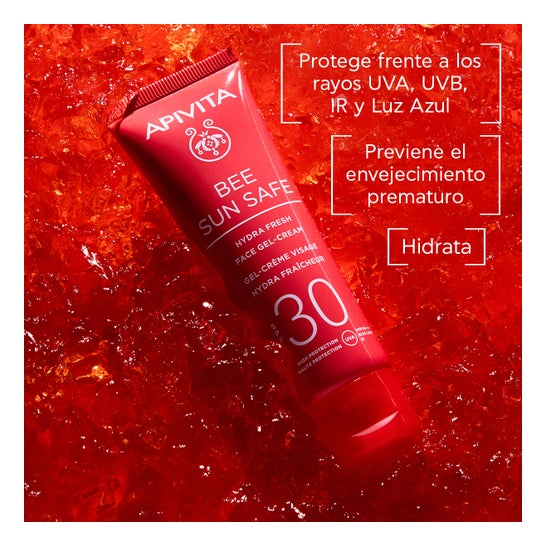 Apivita Bee Sun Safe Hydra Fresh Gel-Crema Facial SPF30 50 ml
