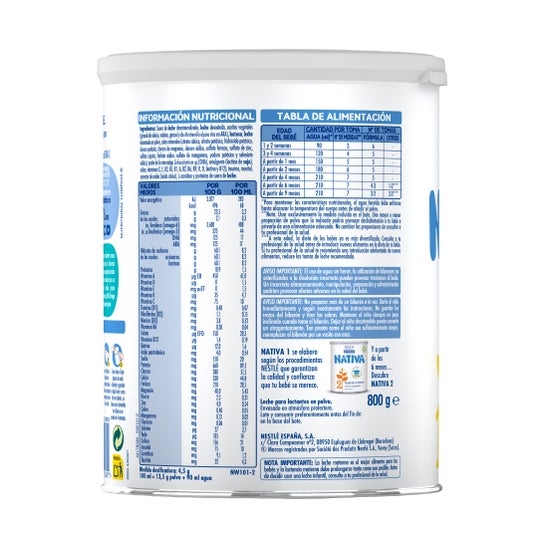 Nestlé ™ Nativa 1 800g