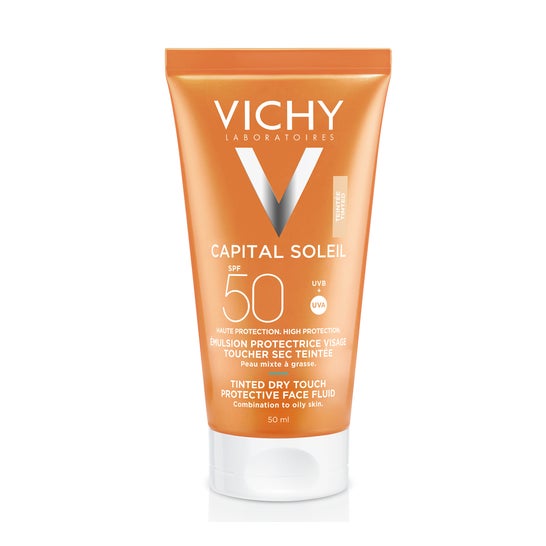 Vichy Idéal Soleil BB Emulsão de Toque Seco SPF50 + 50ml