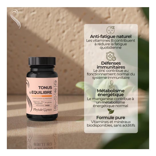 Phytalessence Tonus & Balance 60 Pérolas Phytalessence Tonus & Balance 60 Pérolas
