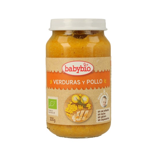 Vegetal Orgânico Babybio E Frango Tetito 200g