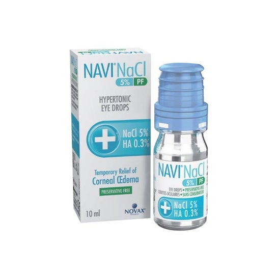Navi NaCl 5% PF Solución Oftálmica 10ml
