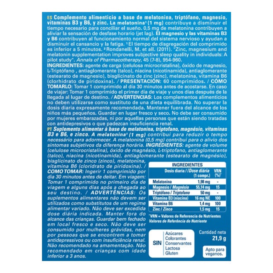Epaplus Sleepcare Melatonin com triptofano 60 comprimidos