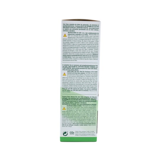 Corpore Sano Tinte Permanente Nº 4 Castaño140ml