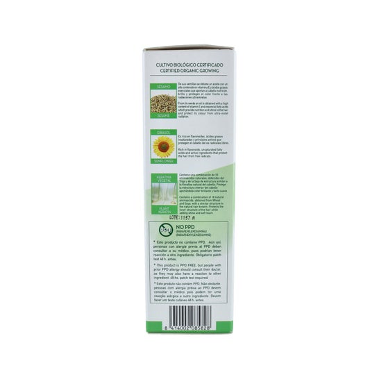 Corpore Sano Tinte Permanente Nº 4 Castaño140ml