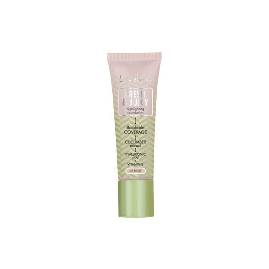 Lovely Fresh And Juicy Foundation Nº3 Beige 25ml