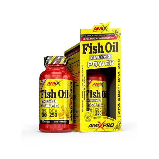 Amix AmixPro Fish Oil Omega 3 Power 60 perlas
