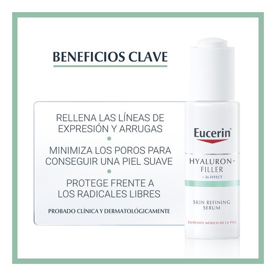Eucerin Hialuron Soro Refinador de Pele de Hialuron 30 ml