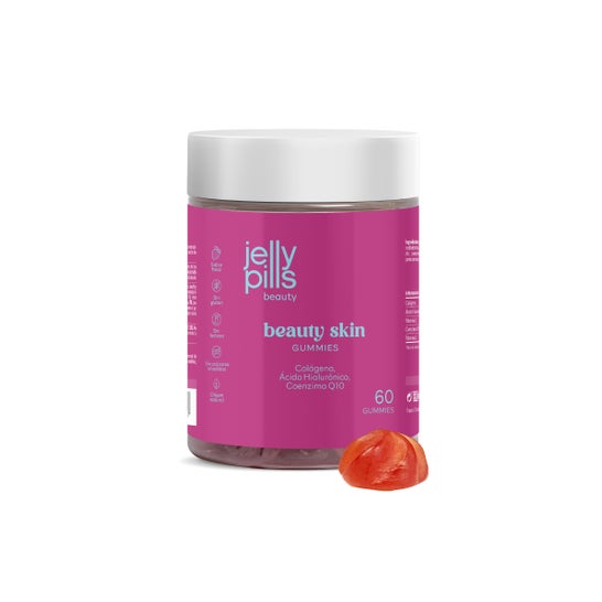 Jelly Pills Beauty Skin Gomas de Morango 60 Unidades