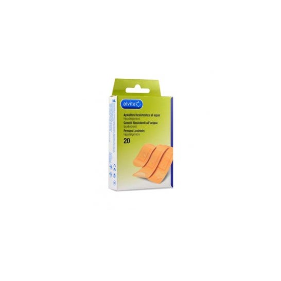 Tiras adesivas Alvita 10x6cm água 10uds
