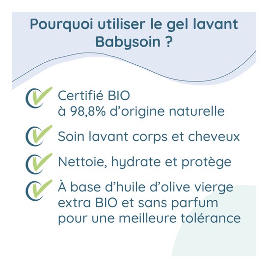 Babysoin Gel Lavant Bébé 2x500 ml