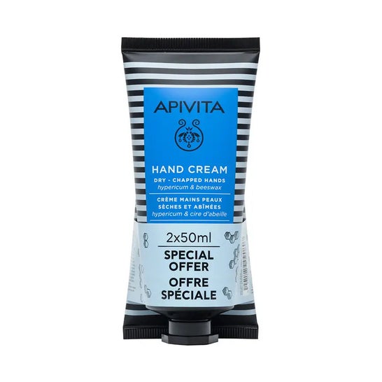 Apivita Crema Manos Hierba de San Juan 2x50ml Apivita Crema Manos Hierba de San Juan 2x50ml