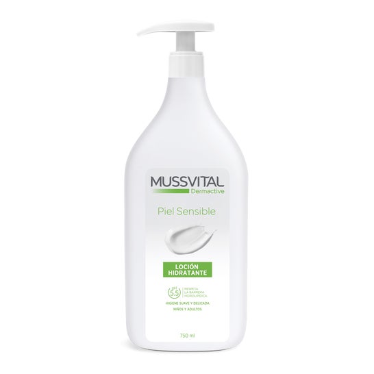 Mussvital Dermactive loção hidratante pele sensível 1000ml