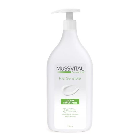 Mussvital Dermactive loção hidratante pele sensível 1000ml