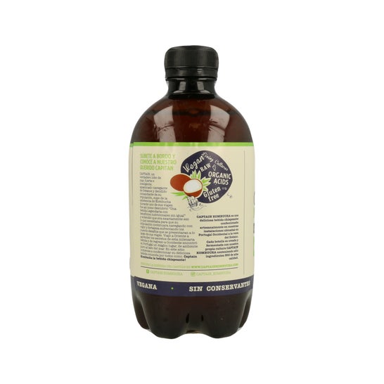 Kombuchha Coconut Bio 400 Ml Capitão Kombuch