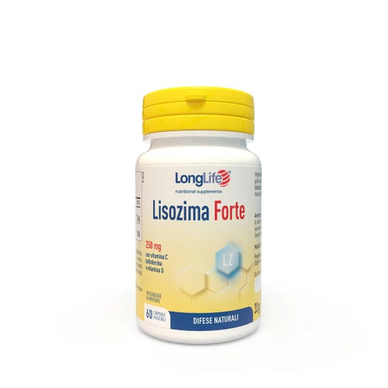 Longlife Lisozima Forte 250mg 60caps