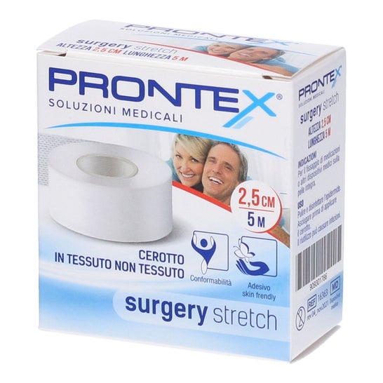 Safety Parche Prontex Estiramiento 2.5cmx5m