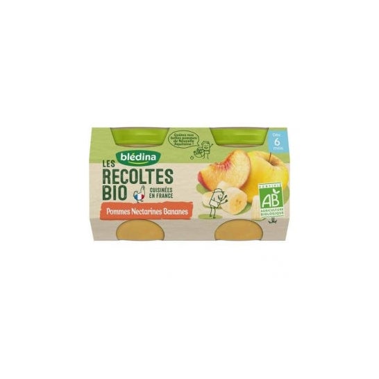 Pote Gallia Maçãs Orgânicas Nectarinas Bana