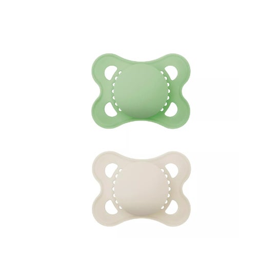 Mam Original Pure Chupeta Silicone 2-6M Neutro 2 Unidades