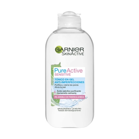 Garnier Puro Gel Tónico Facial Activo Pele Sensível 200ml