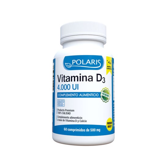 Polaris Vitamina D3 4000 IU 60 tabs