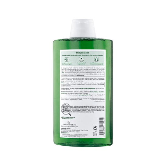 Klorane Champô Ritual Urtiga Branca 400ml