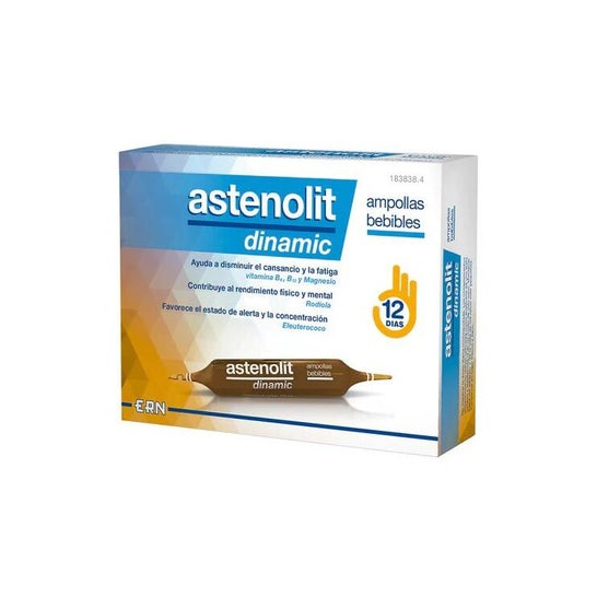Astenolit Dinamic 12 Ampolas Potáveis