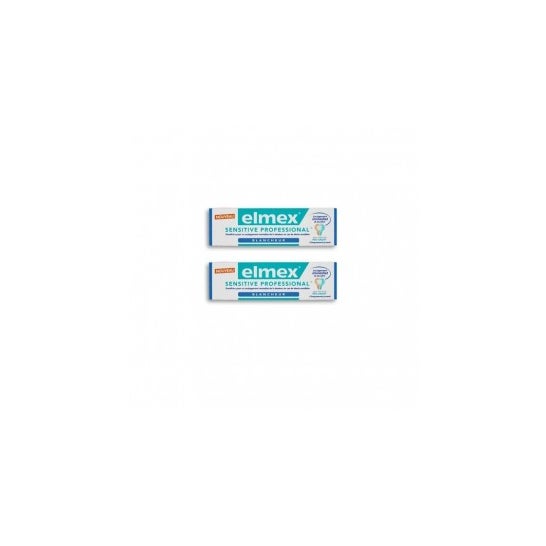 Pasta Dentífrica Elmex Sensitive Branqueamento Profissional 2 x 75 ml