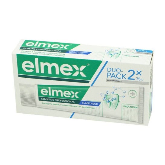 Pasta Dentífrica Elmex Sensitive Branqueamento Profissional 2 x 75 ml