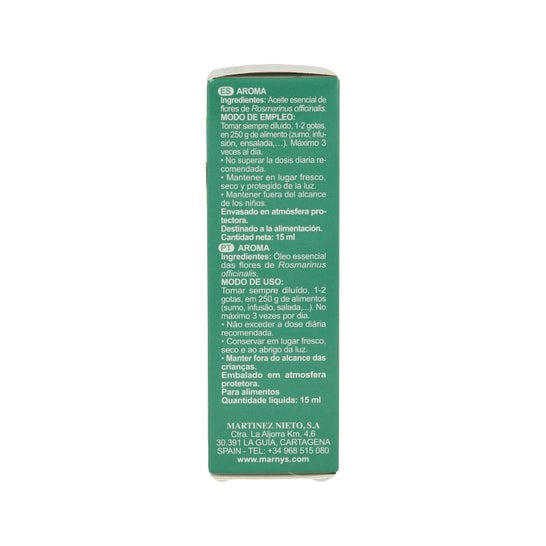 Óleo de Rosmaninho Marnys 15ml