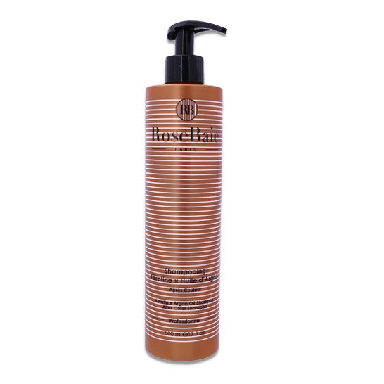 Rosebaie Champô Pós-Coloração Queratina Óleo de Argão 500 ml