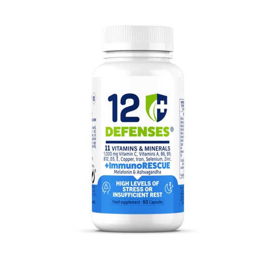 12 Defesas +ImmunoRescue 60caps