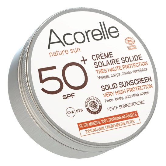 Acorelle Crema Solar Solida Spf50+ 30g