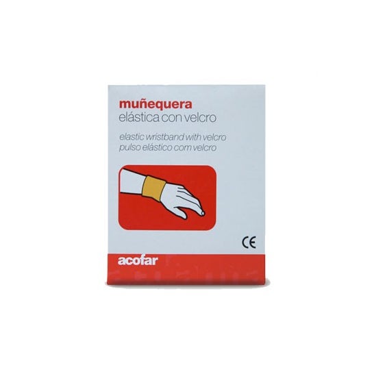 Pulseira de velcro de Acofar cor branca T-medium 1ud