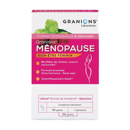 Granio Granions+ Menopausa 56 cápsulas