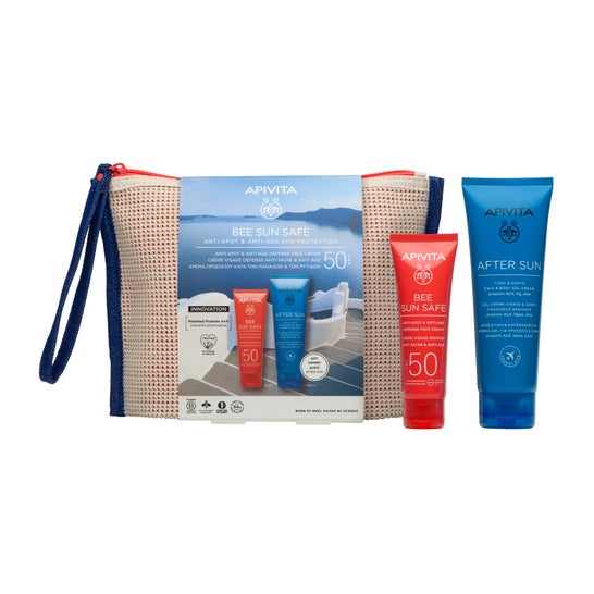 Apivita Bee Sun Safe Neceser Crema Antiedad Spf50