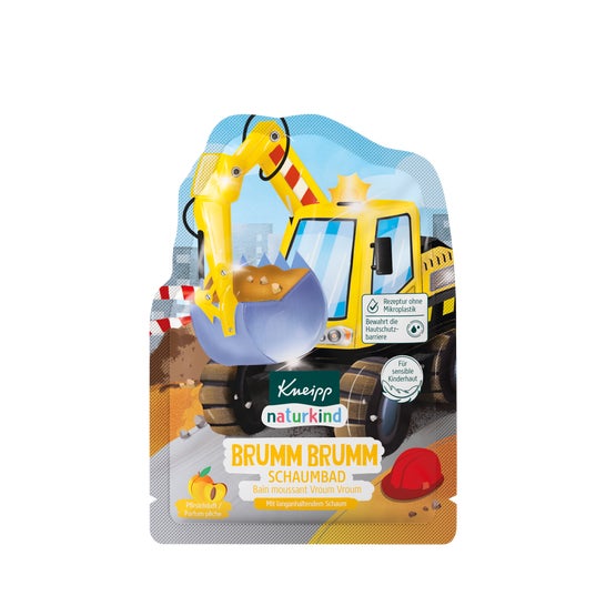 Kneipp Naturkind Banho Espumante Vroom Vroom Pêssego 40 ml