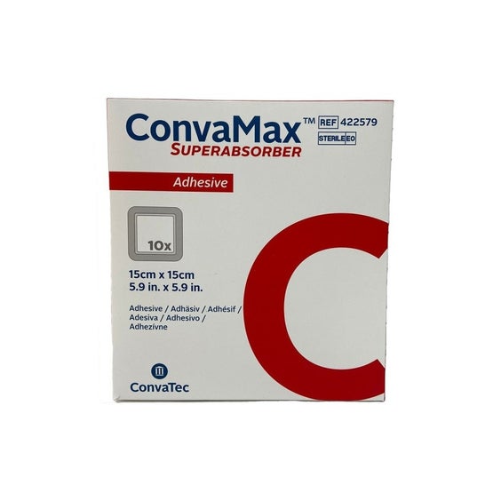 Convamax Superab Adhesivo 15x15cm 10uds