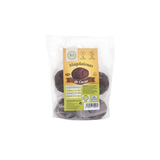 Muffins Solnatural S/G Choco Super 220g
