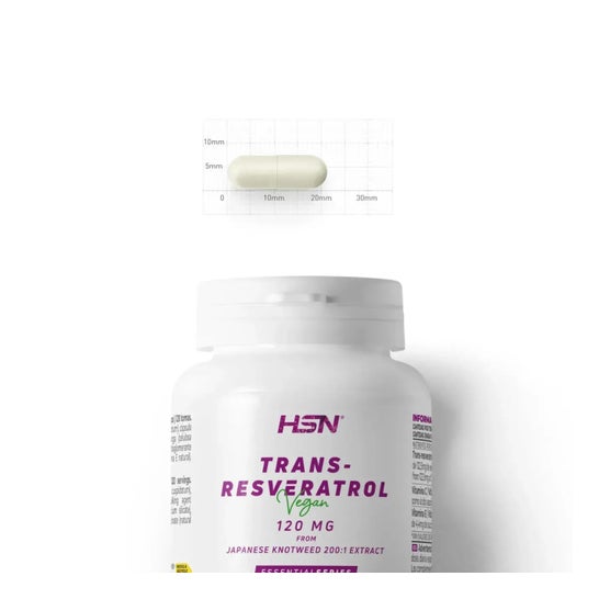 HSN Resveratrol 120mg 120vcaps