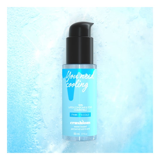 Crushious Lubrificante com Efeito Frio 50ml