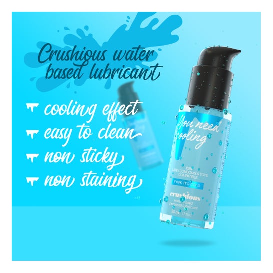 Crushious Lubrificante com Efeito Frio 50ml