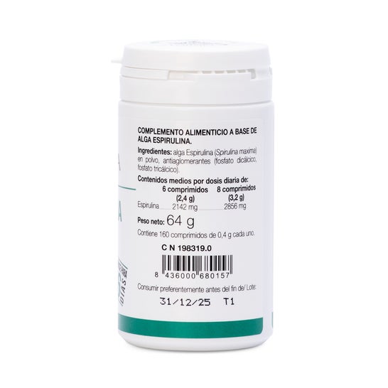 Ana Maria Lajusticia Spirulina 160comp