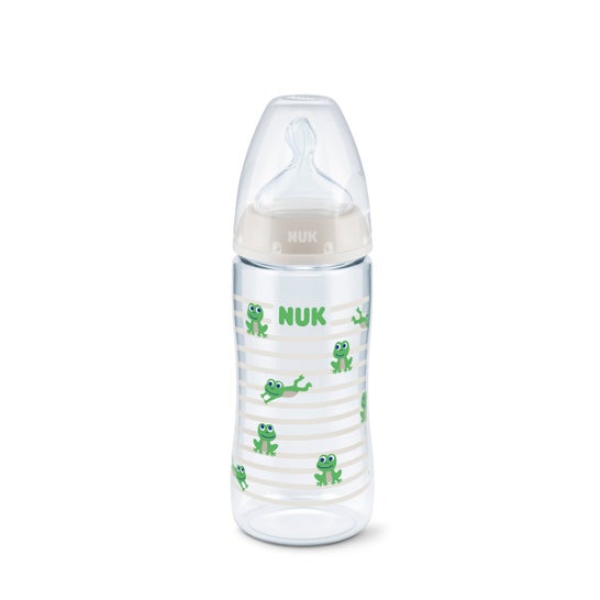 Garrafa Nuk Fc+ Controle de Temperatura Pa 0-6 M Silicone 300ml