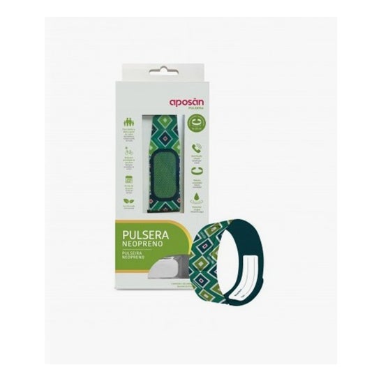 Aposan Pulsera Neopreno Citronela Étnica 1ud