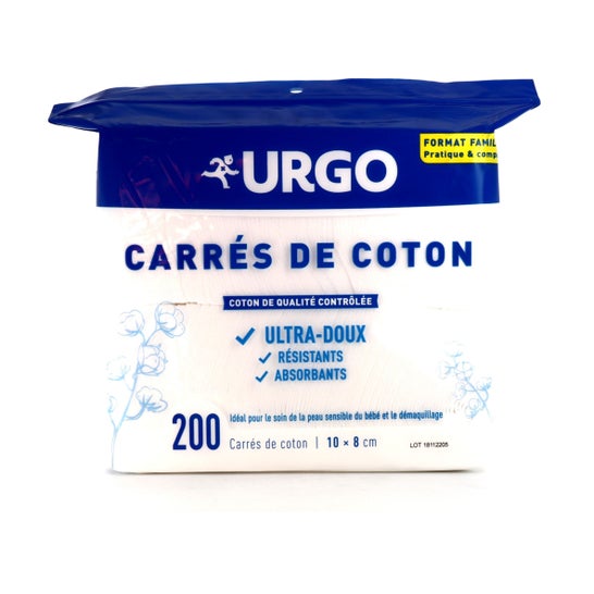 Urgo Cotton Square 10X8cm 200uds