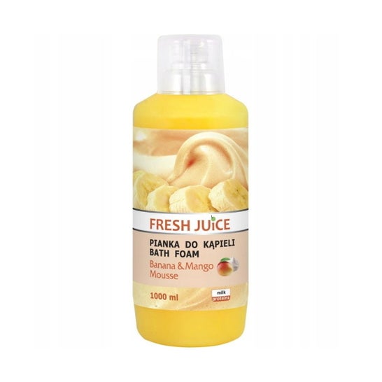 Fresh Juice Bath Foam Banana & Mango Mousse 1000ml