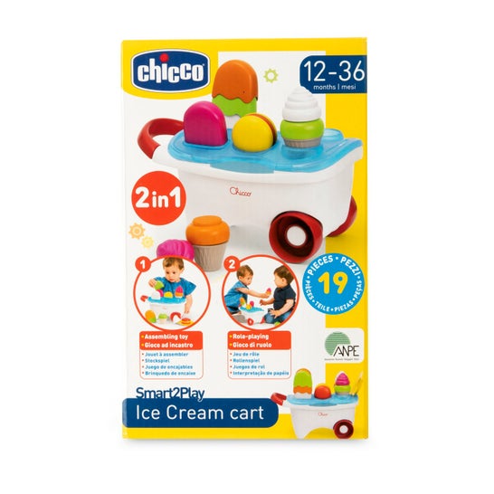 Chicco Carrinho de Gelados 1 a 3 anos 1 unid.