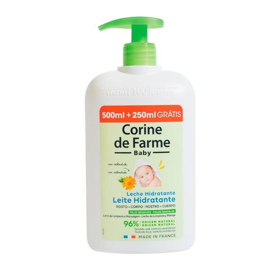 Corine de Farme Baby Leite Hidratante 500ml + 250ml