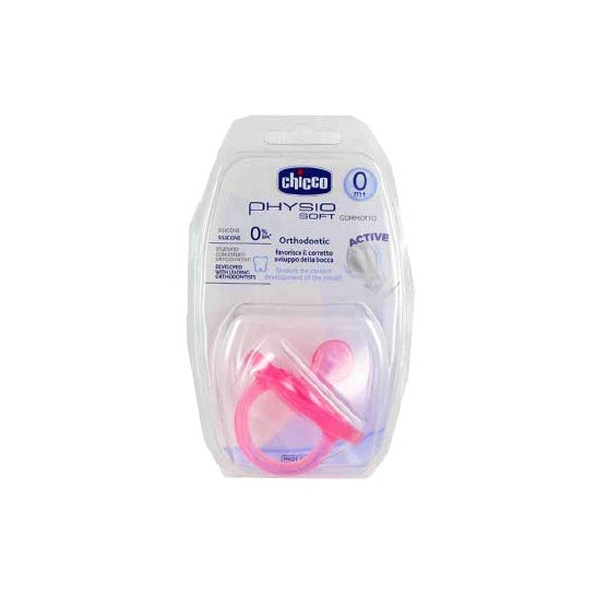 Chicco Baby Physio chupeta + 0M rosa 1ud